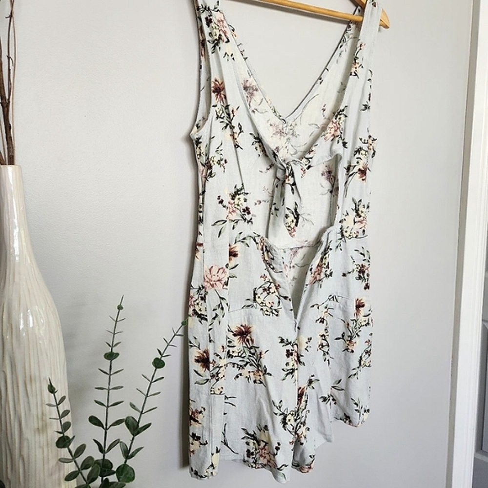 Linen Romper From Dynamite Size Med